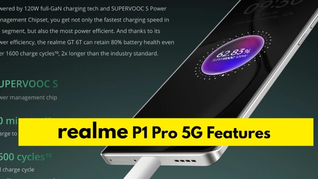 realme P1 Pro 5G Features And Specifications