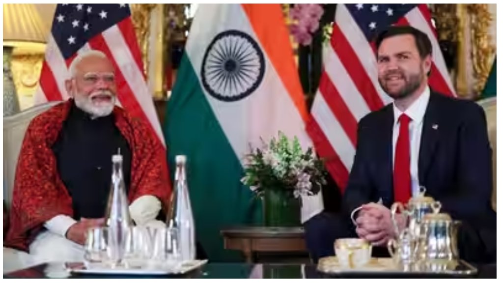 JD Vance ने PM मोदी को किया फोन, भारत-अमेरिका संबंधों को और मजबूत करने पर हुई बातचीत 1 US Vice President JD Vance called up Prime Minister Narendra Modi